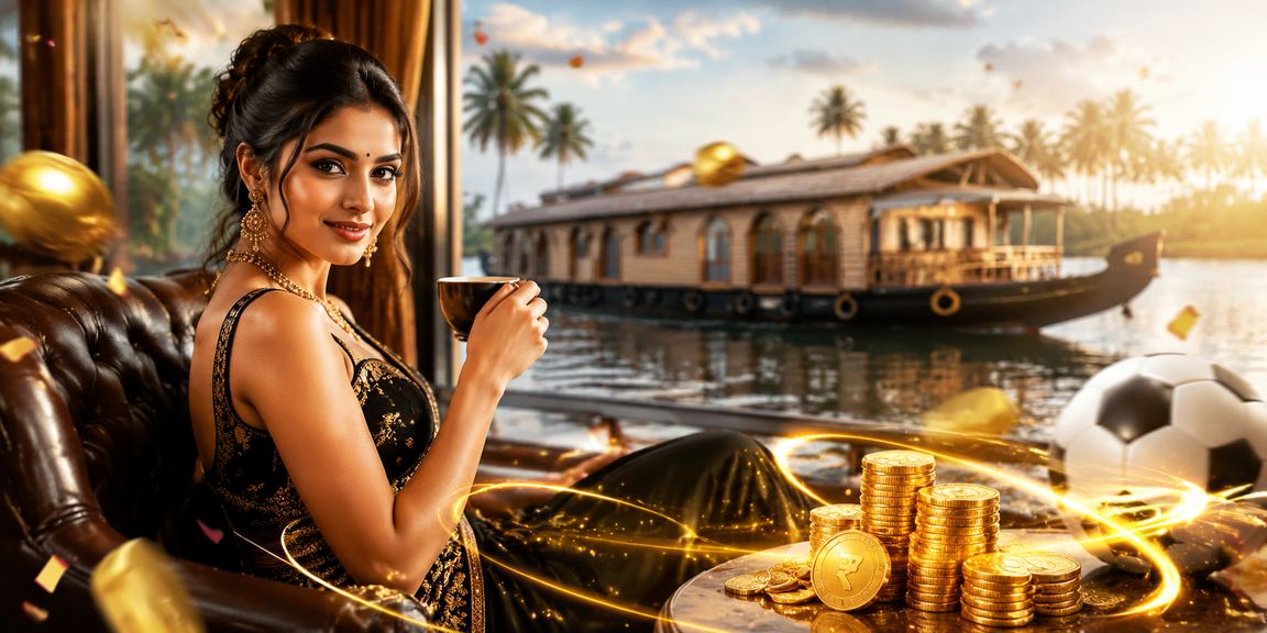 Mobile payment deposit transaction in Kerala backwaters setting